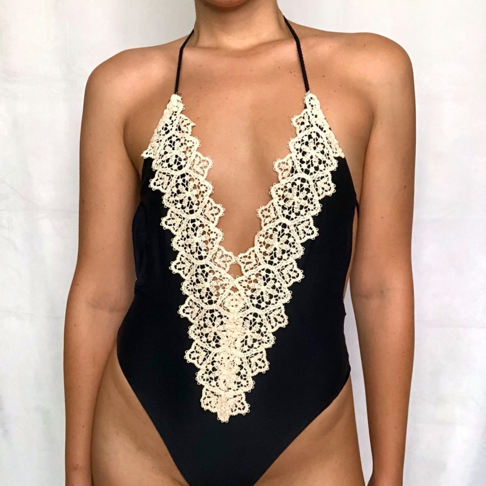 Blue Life Crochet One Piece